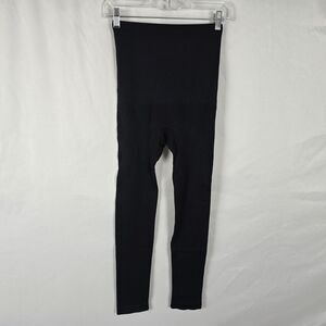 Empetua Leggings Women's Small Black High Waisted Shaping Pull On NWT